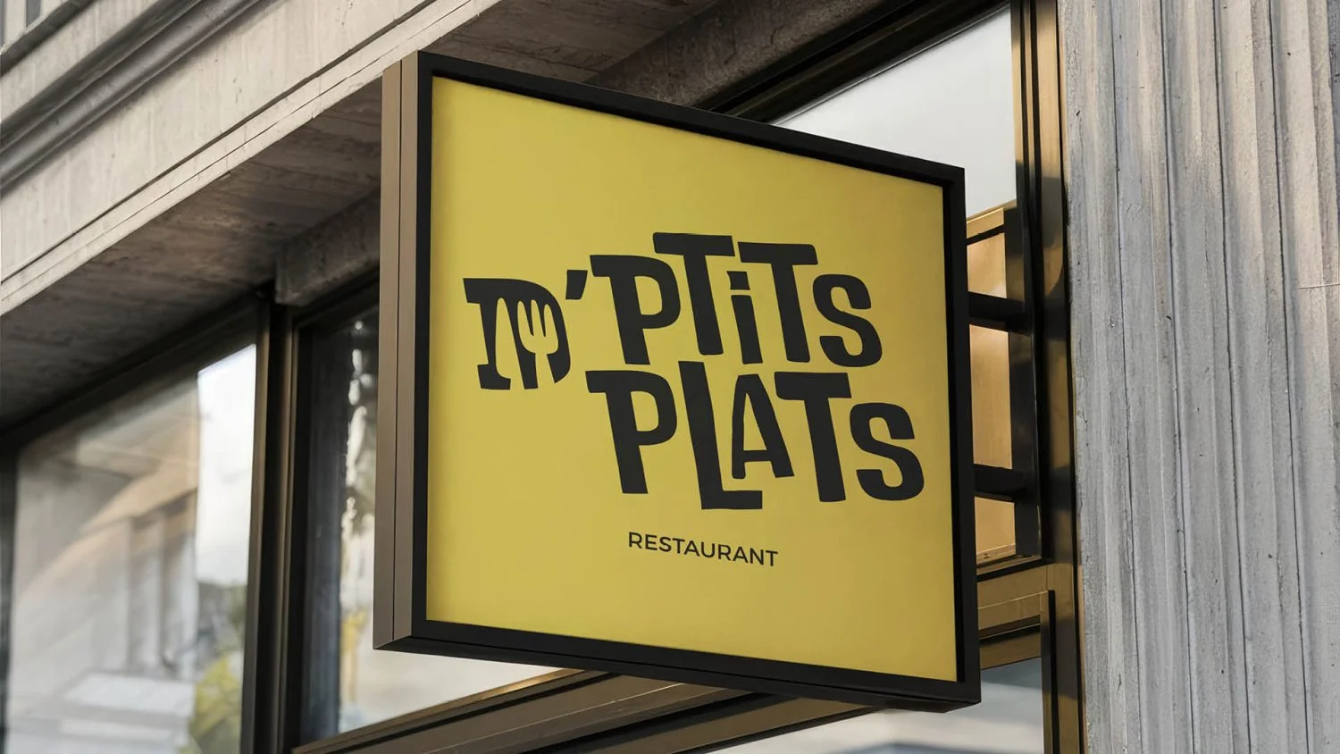 Rebranding du restaurant « D&rsquo;ptits plats »