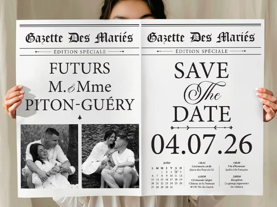 faire-part pour mariage