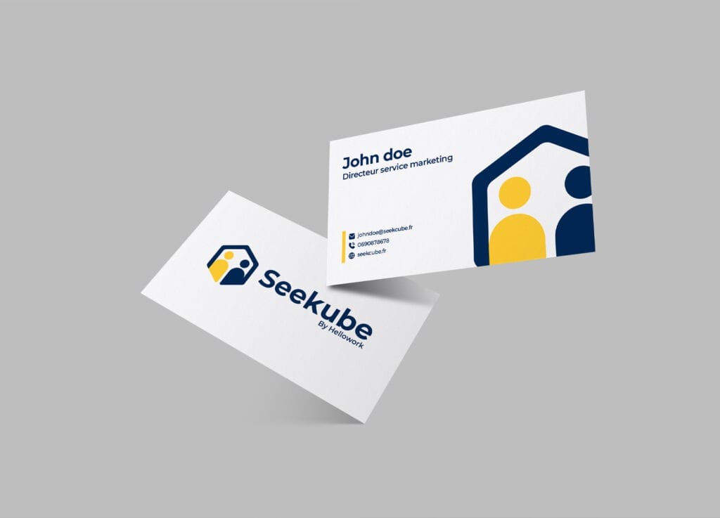 carte de visite seekcube by hellowork