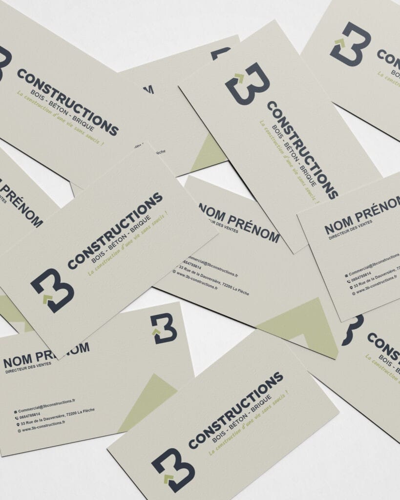 cartes de visites 3B constructions